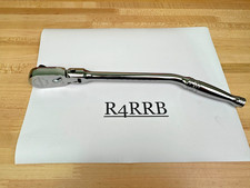 Snap-on Tools Usa New 38 Drive Chrome Bent Handle Flex Head Ratchet Fbf80a Snap-on Tools Usa New 38 Drive Chrome Bent Handle Flex Head Ratchet Fbf80a