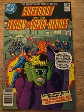 Superboy the Legion of Super-Heroes 256 DC Comics October...