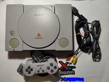 Sony PlayStation Gray Console w/ Xstation Controller Power & AV cable #40