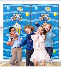 Rubie's Birthday Celebration Photo Backdrop, Birthday Bright,5 x5