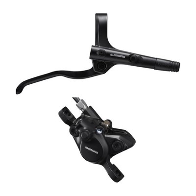 Shimano BR-MT200/BL-MT200 Bremshebel/Post Mount Bremssattel vorne rechts schwarz