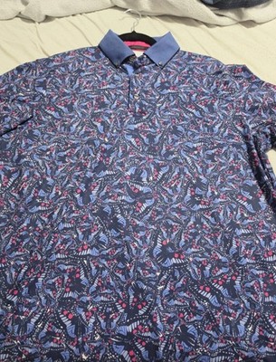Greyson Men's Polo Golf Shirt Size M Medium Short Sleeve 