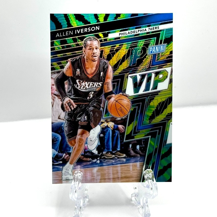 NBA Allen Iverson The National VIP 15枚限定 2022 PANINI NAT VIP AUTO-PEACOCK 1/1 #34 ALLEN IVERSON 1/1