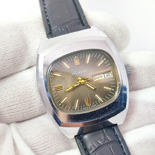 ⭐Rare Vintdge Soviet watch Raketa mechanical 2628.H 18 jewels made in USSR 1980s