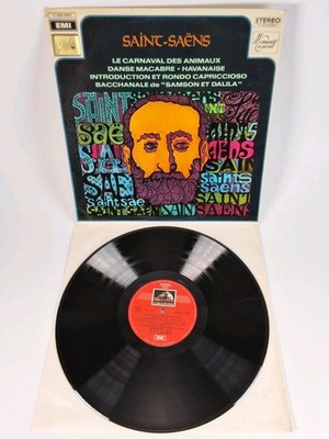 Saint-Saëns   Danse Macabre, Carnaval Des Animaux EMI C 053-11671 France 1971