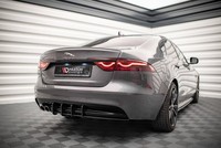 Heckansatz Diffusor Passend FüR Jaguar Xf R-Sport Mk2 Roter Kern