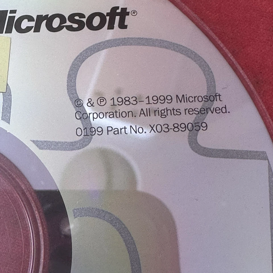 Microsoft Office 2000 Developer DISC solo con clave para Windows 98 y NT Foto 3 de 4