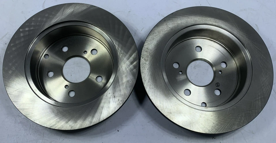 Pair Genuine Toyota Rav4 2005-2016 Vanguard OEM Rear Brake Discs - Image 2 of 4