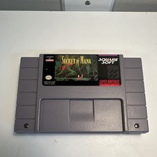 Square Soft Secret of Mana Nintendo SNES NTSC-U/C Cartridge Only