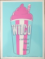 2023 Wilco - Los Angeles V Silkscreen Concert Poster by Brian Methe
