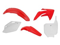 Rtech Plastikkit Passt An Honda CRF 250 08-09 Rot/Weiß