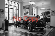 CITROEN TRACTION AVANT CABRIOLET, EXPOSITION AVANT 1939 ....... PHOTO (20x30 CM)