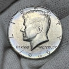 1966 Kennedy Silver Dollar Rainbow Toning Uncirculated #4