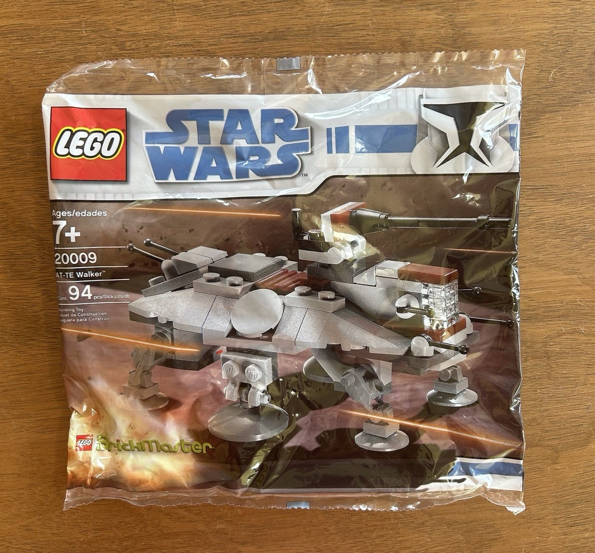 LEGO 20009 Star Wars AT-TE Mini Walker Brick Master Polybag new sealed 2009