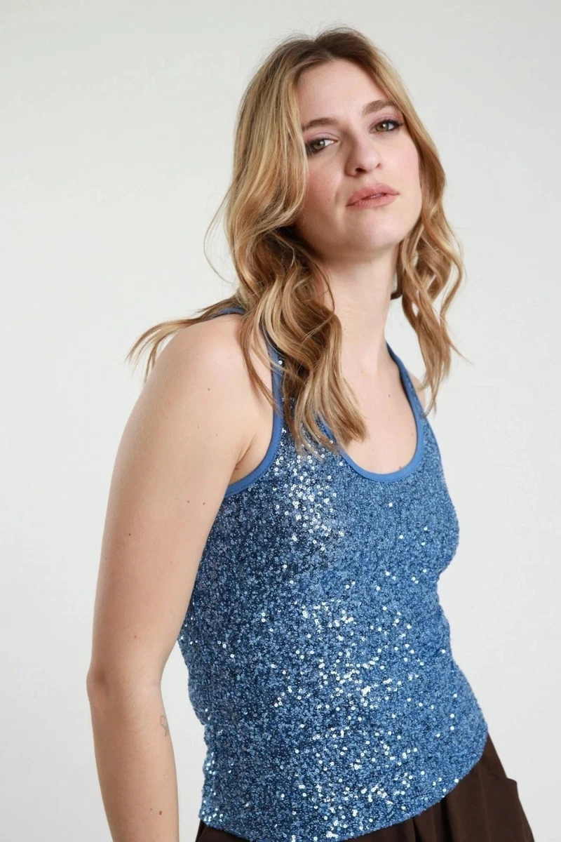 DKNY Sequin Tank Tops for Women for sale | eBay