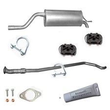 Auspuff Komplett Fiat Punto Evo 1.4 8V auch mit LPG Anlage + Montagesatz