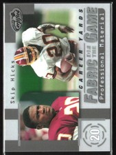 1999 Leaf Certified Fabric of the Game 961/1000 Skip Hicks #FG75