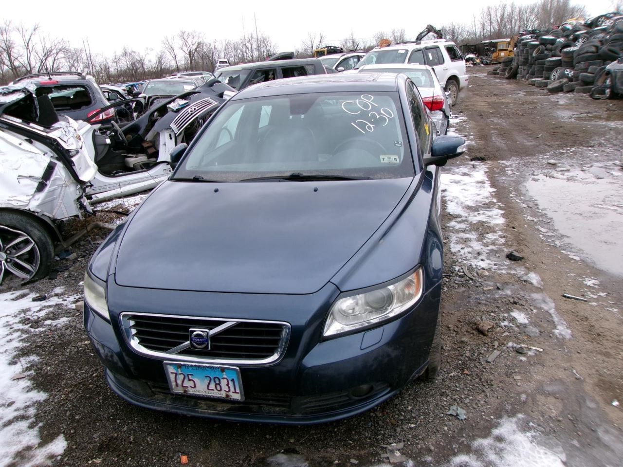 Volvo 40 Series 08-11 Driver Tail Light No Rear Fog Lamps 1522428