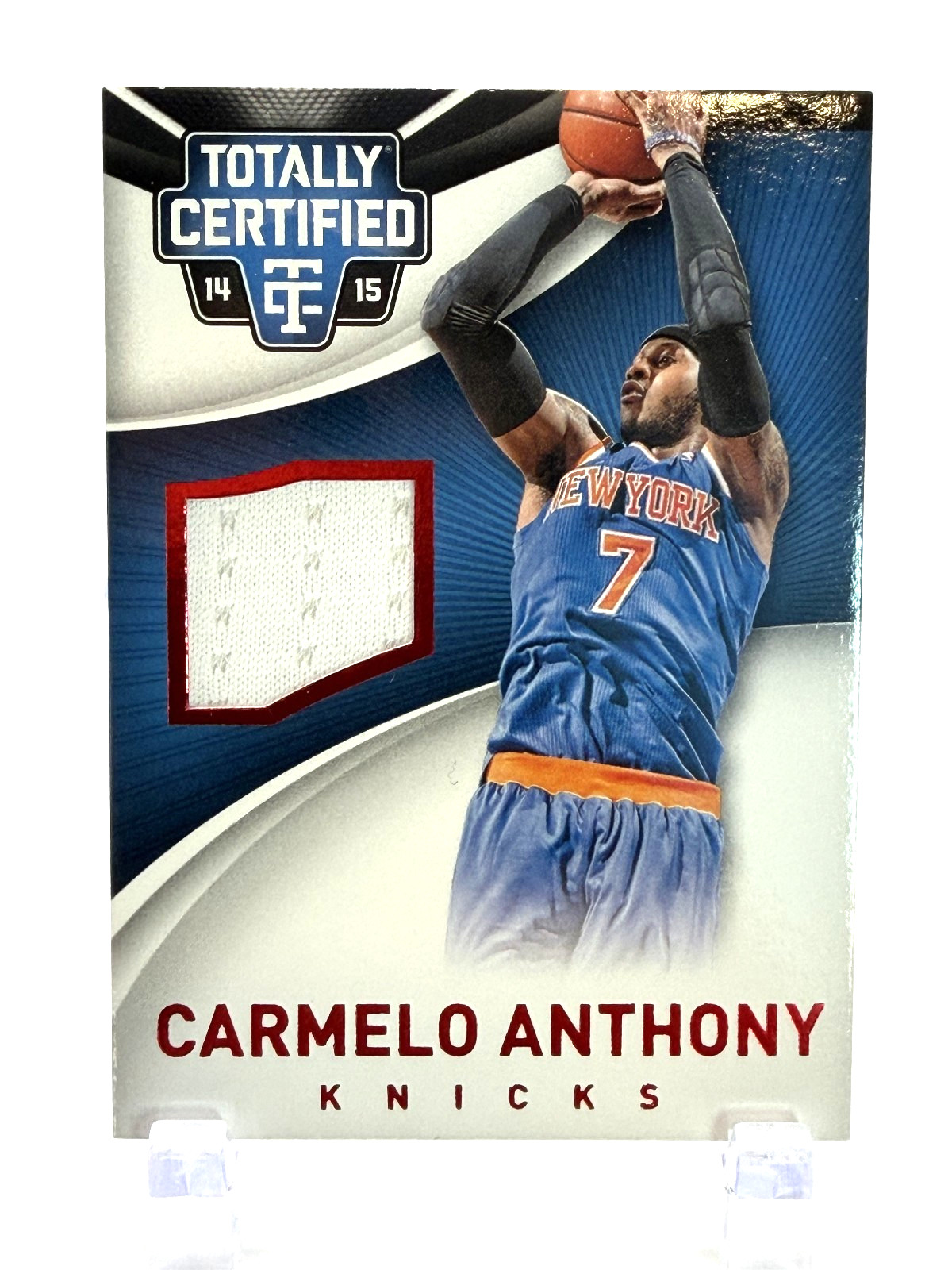 2014-15 Panini Totally Certified - Jerseys Carmelo Anthony #14 Red /249