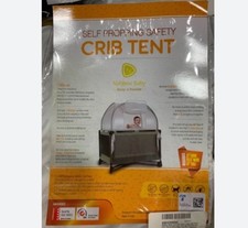 Brand New Nahbou Baby Self-Propping Safety Crib Tent  Pack 'n Play Netting NIB