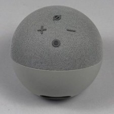Amazon Echo Dot 4th Gen Light Grey Used Smart Speaker Alexa Orb Design