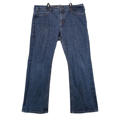 Tommy Hilfiger Boyfriend Dark Jeans Womens 18 Short 40x29'' Classic Stretch Denim