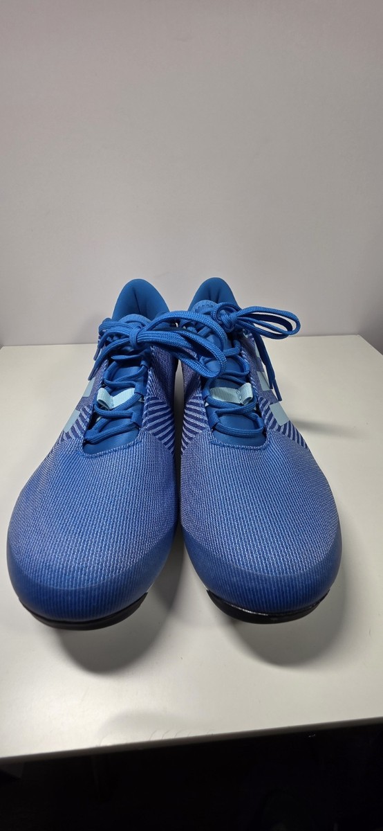 Adidas The Road Shoe Mens Size 9.5 Blue Rush 3 Bolt Road  display picture 1