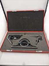 USED Starrett C435-12-4R Combination Set,12In,4Pc,Blk Wrinkle