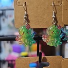 Handcrafted Resin Multicolor Octopus Dangle Earrings Sea Life Animal Theme — photo 1
