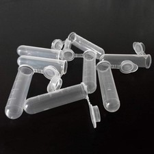 50 Pcs 5ML Plastic Microcentrifuge Tubes Vial Sample Container, Centrifuge Tube