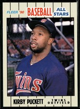 Kirby Puckett #7 Prices | 1990 Fleer All Stars | Baseball Cards