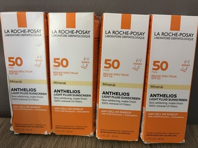 Sunscreen Anthelios SPF 50 Sunscreen 50ml La Roche Posay (Read Desc.) (Lot of4)