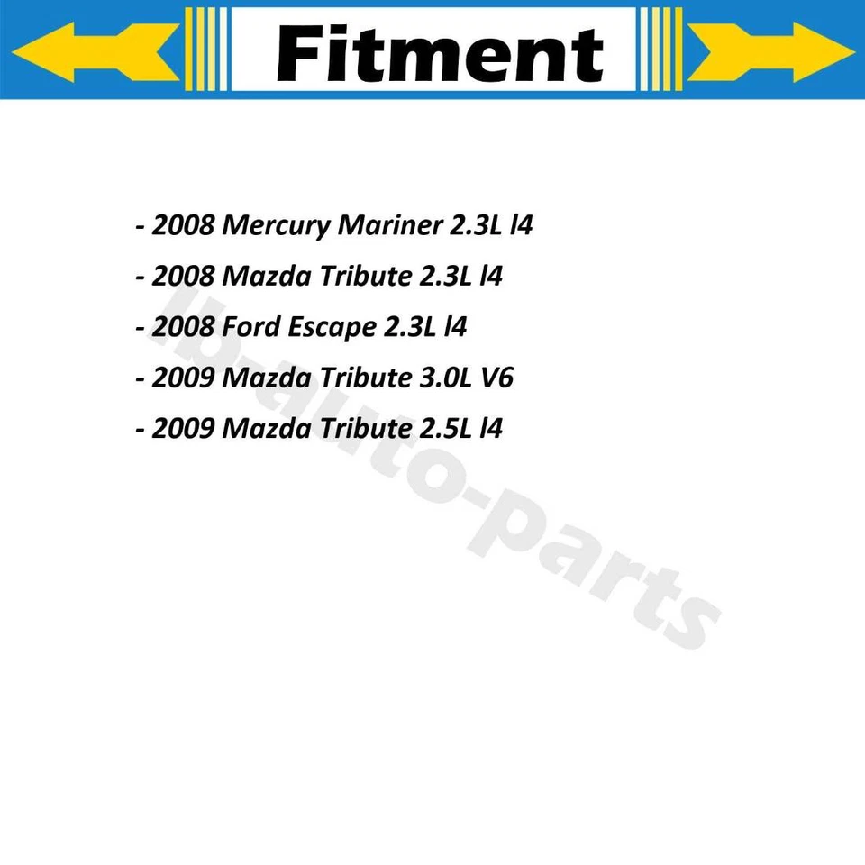 Manguera de freno trasero 2x para Mazda Tribute 2009 2,5 L Foto 2 de 4
