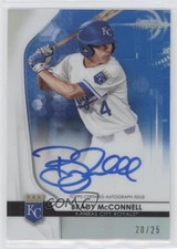 2020 Bowman Sterling Prospect Blue Refractor 20/25 Brady McConnell Auto fm0