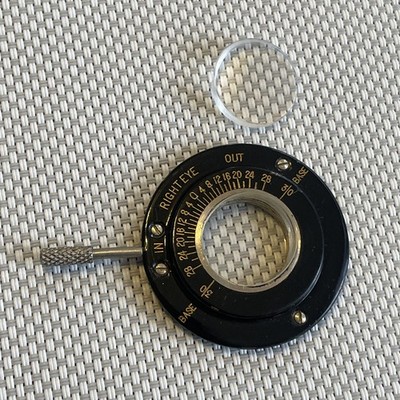 American Optical Astigmatic Correction Lens for Trial Frame  Plus Extra Lens