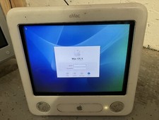 Vintage Apple Emac Flat Crt Screen All In One Desktop Computer. A1002