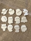 Lot Of 12  Anime Demon Slayer Figure Plastic Pins Set — photo 4