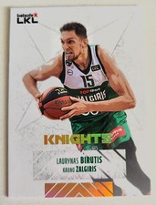 2023-24 H&C LKL Basketball Knights Zalgiris Kaunas #KNI-012 Laurynas Birutis