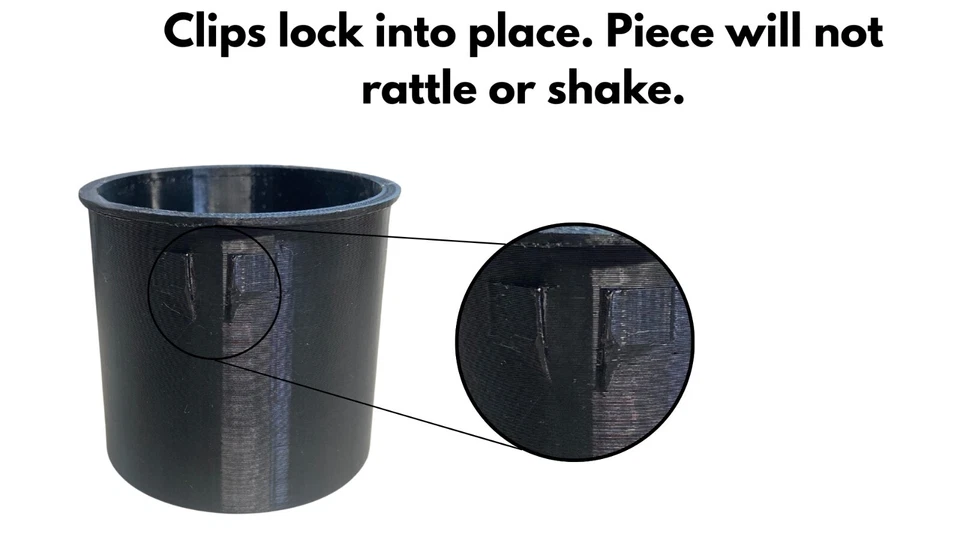 Ford Explorer 2011-2019 bolsillo redondo para consola central Foto 2 de 4