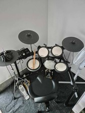 Yamaha Electronic Drum Kit - Dtx582k With Dtx502 Module, Throne, Double Peddle!