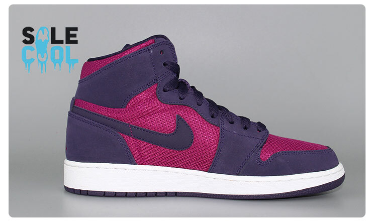 Nike Air Jordan AJ1 Retro High GS True Berry Purple Shoes 332148