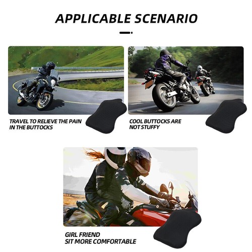 For CFMOTO 400GT 650GT GT 650 Motorcycle Pressure Relief Gel Seat Cushion Cover - Picture 8 of 11