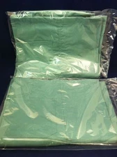 QTY 2 Men's Surgical Operating Trousers Large Cotton Polyester Green Scrub Pants