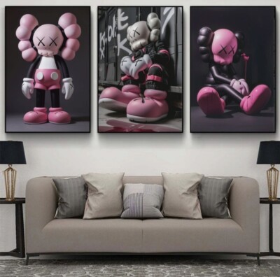KAWS BFF PINK NGV カウズ/インテリア/アート KAWS BFF PINK NGV カウズ/インテリア/アート KAWS Sculptures for