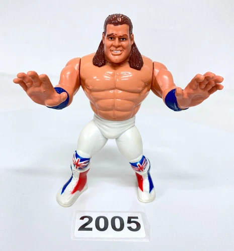 WWF wwe Vintage Hasbro Wrestler British Bulldog Davey Boy Smith