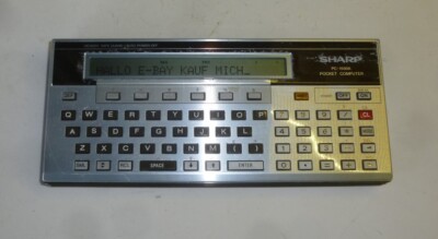 Sharp Pocket Computer PC 1500 A  mit Netzteil