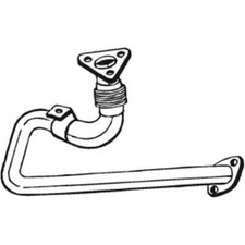 BOSAL Abgasrohr Hosenrohr für Toyota Land Cruiser _J7_ 2.4 TD 785-039