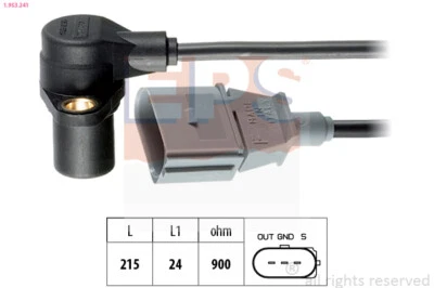 EPS 1.953.241 Sensor, crankshaft pulse for AUDI,SEAT,SKODA,VW - Bild 1 von 3
