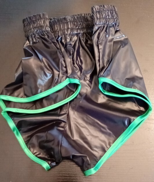 Short Vintage Nylon Polyamide 10D3 – Noir/Blanc – Tailles S, M, L/XL – Neuf