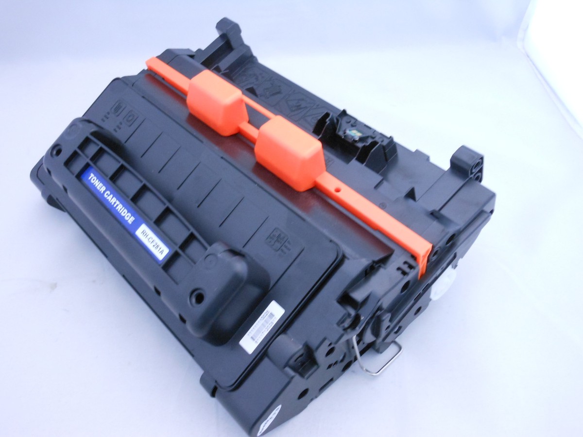 Tóner Compatible CF281A (81A) Para HP LaserJet MFP M630 / M605 / M604 - 1 Unidad, Color Negro